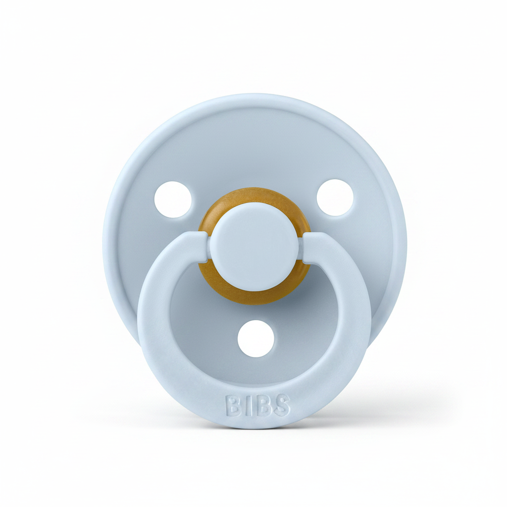 BIBS Colour Pacifier (Baby Blue)