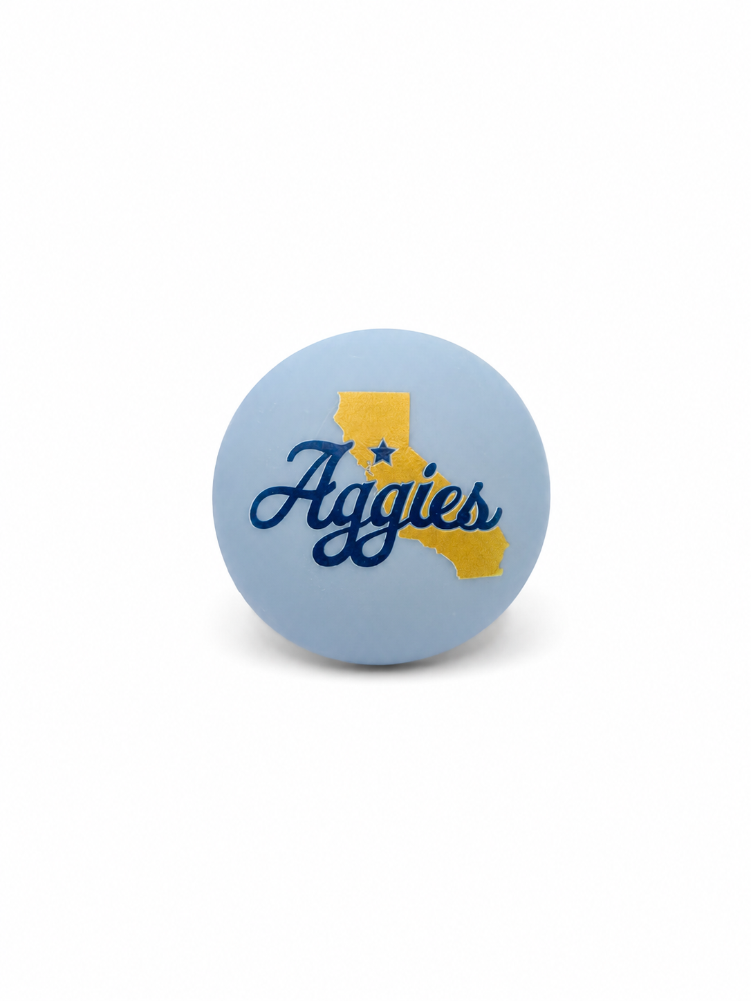 UC Davis Aggies pacifier cover, alternate view
