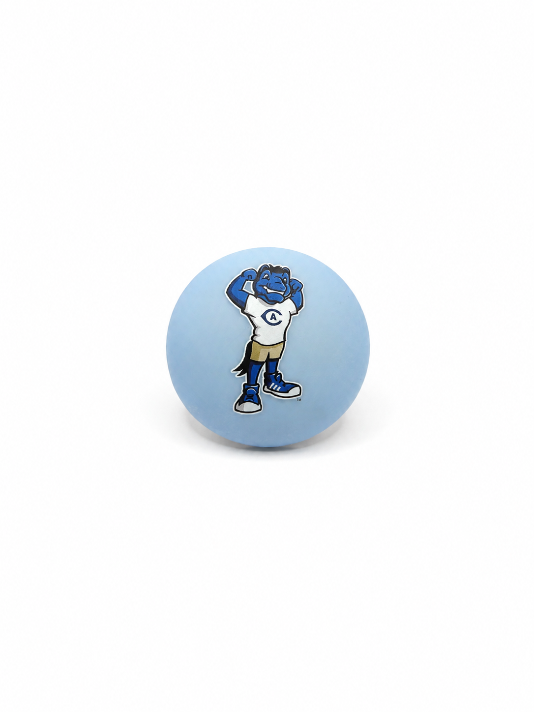 UC Davis Gunrock pacifier cover, alternate view