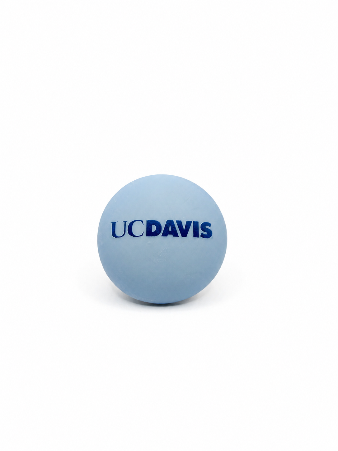 UC Davis pacifier cover, alternate view