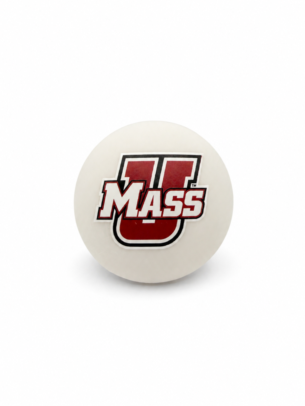 University of Massachusetts UMass Primary pacifier cover design