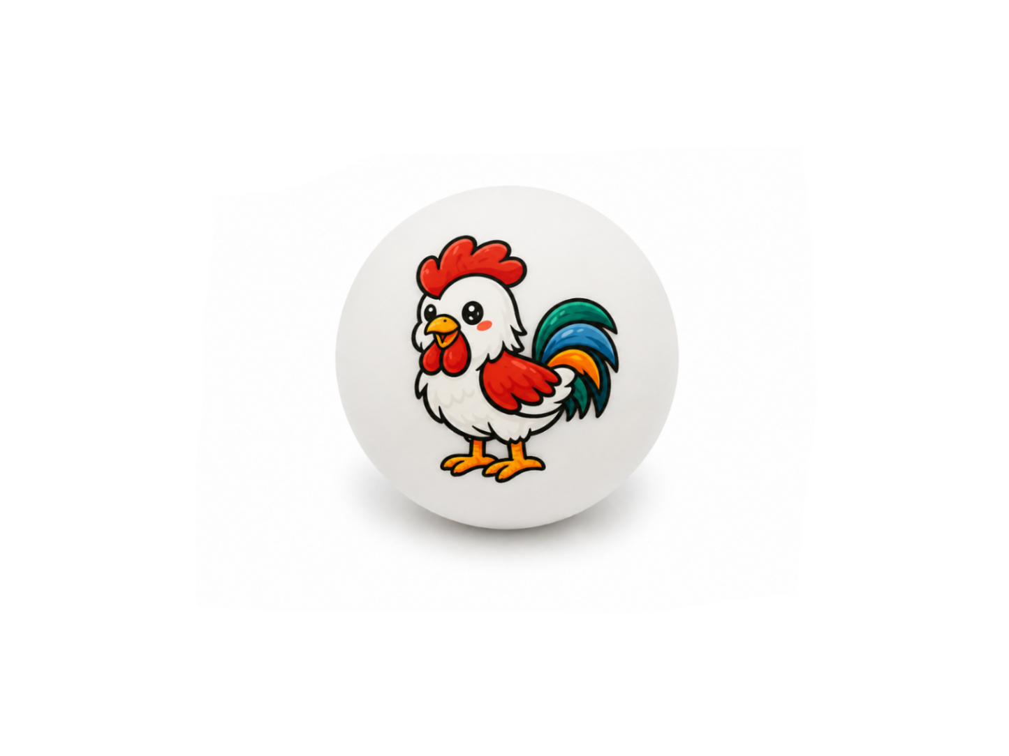 Rooster pacifier cover for BIBS and FRIGG pacifiers