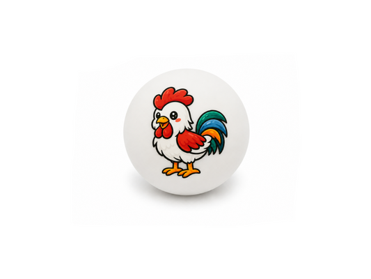 Rooster pacifier cover for BIBS and FRIGG pacifiers