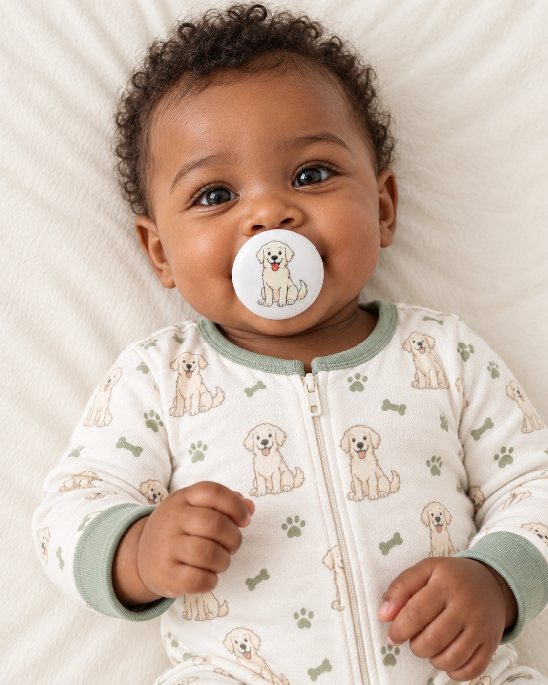 Jackson pacifier cover lifestyle photo