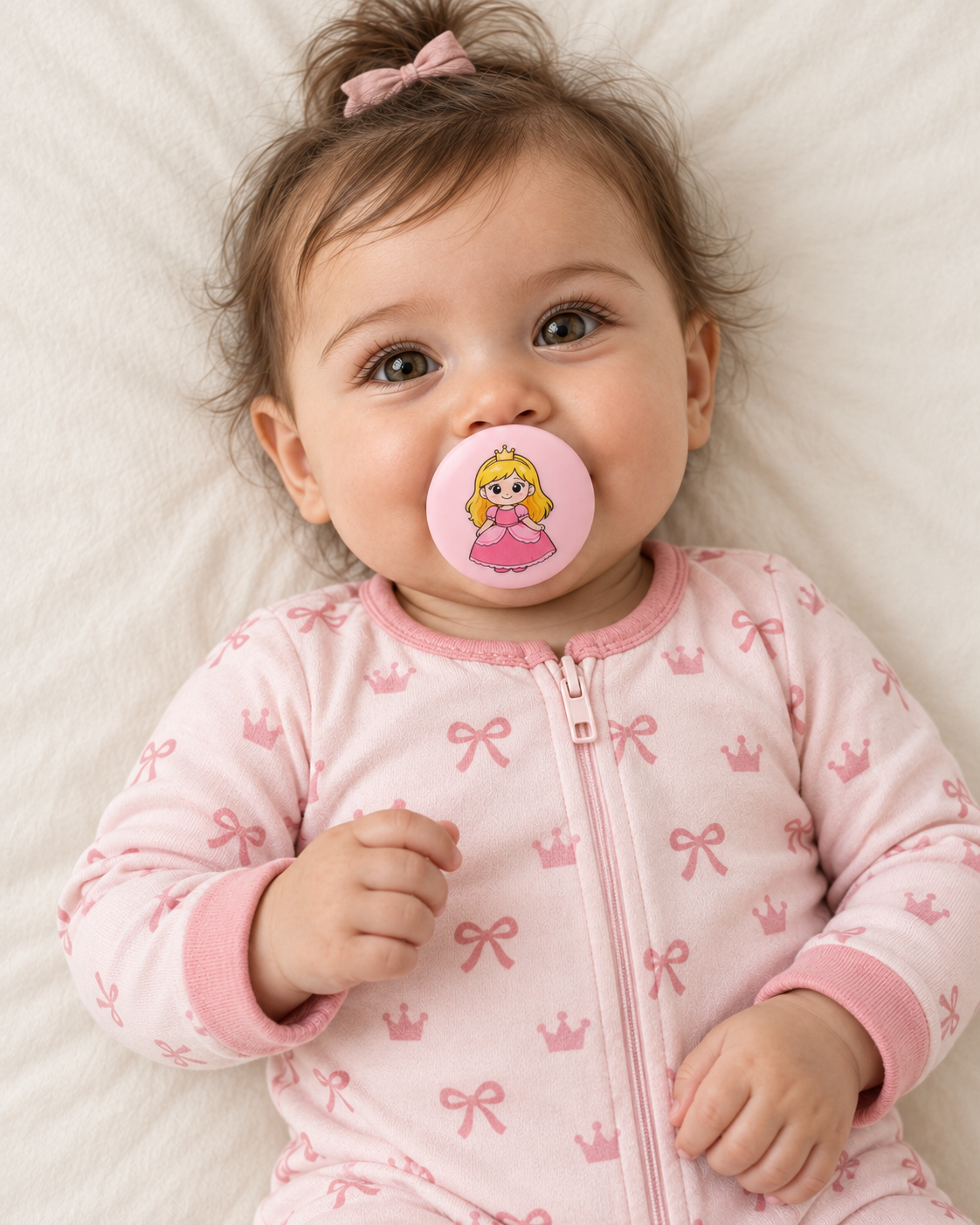 Princess Kate pacifier cover lifestyle photo