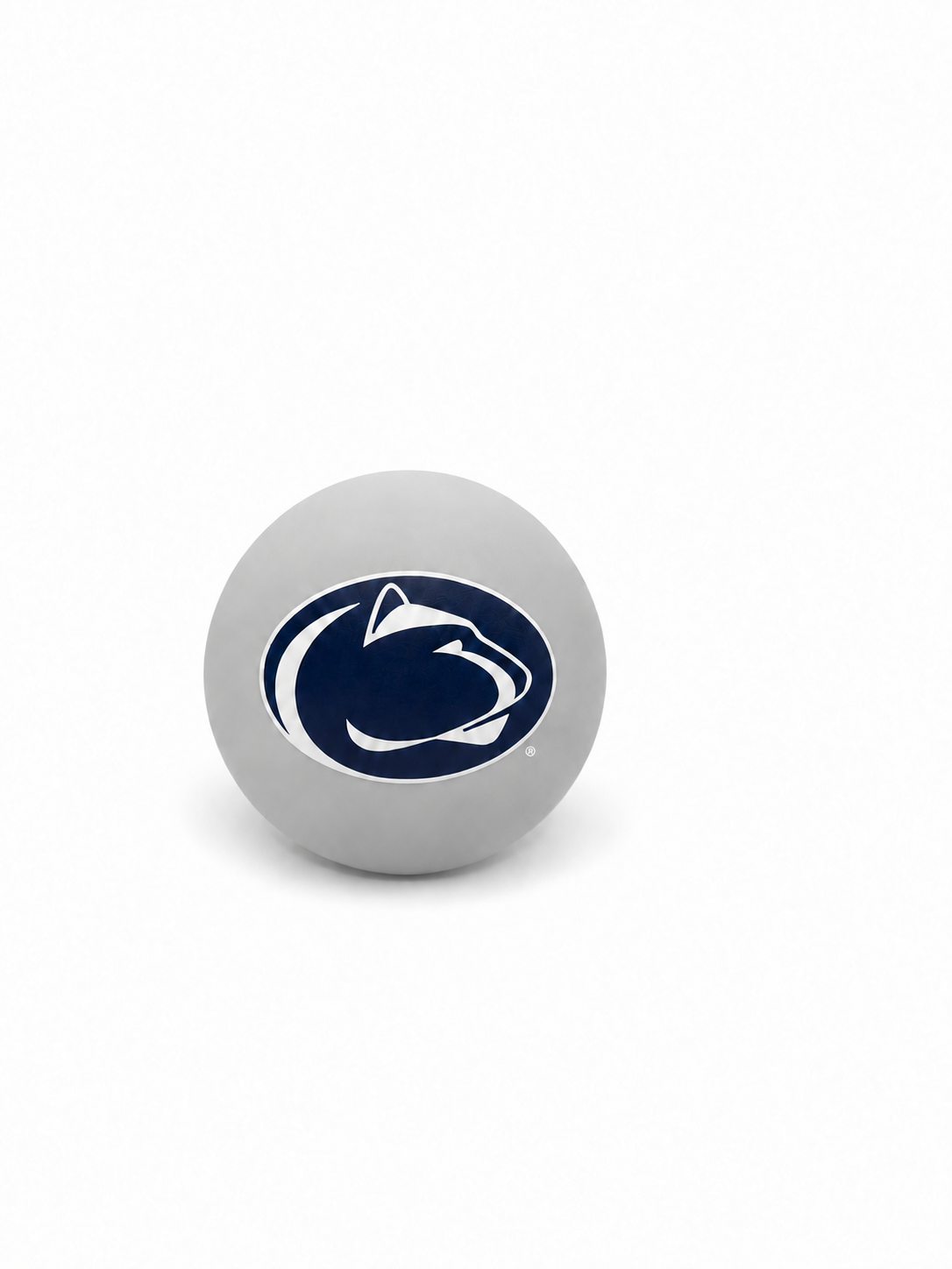 Penn State University personalized pacifier cover in soft grey