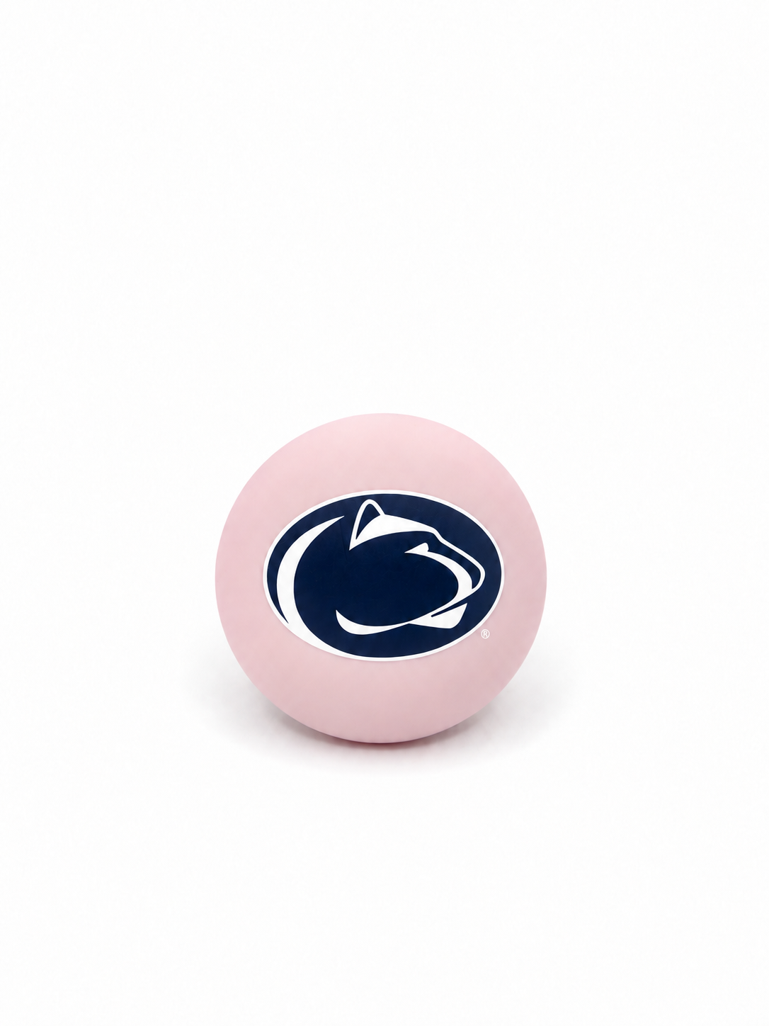 Penn State University personalized pacifier cover in soft pink