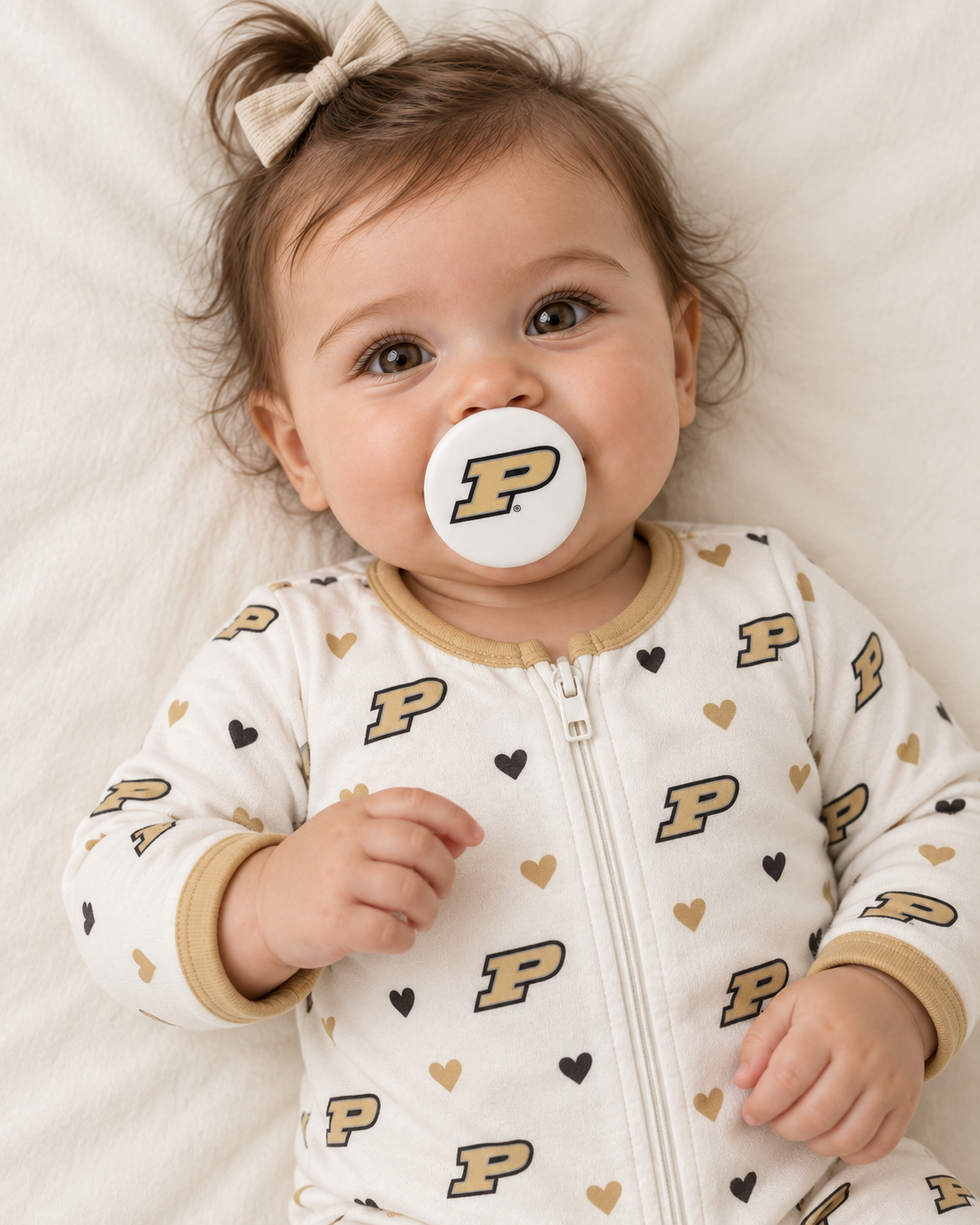 Purdue University - Purdue pacifier cover lifestyle photo