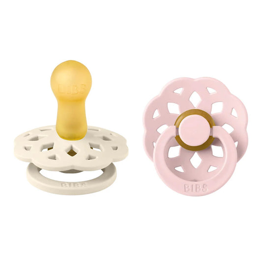 BIBS Boheme Pacifier 2-Pack (Ivory)
