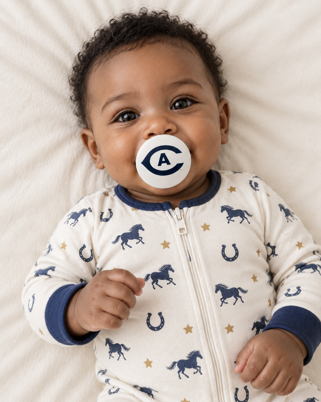 University of California, Davis - Athletics pacifier cover lifestyle photo
