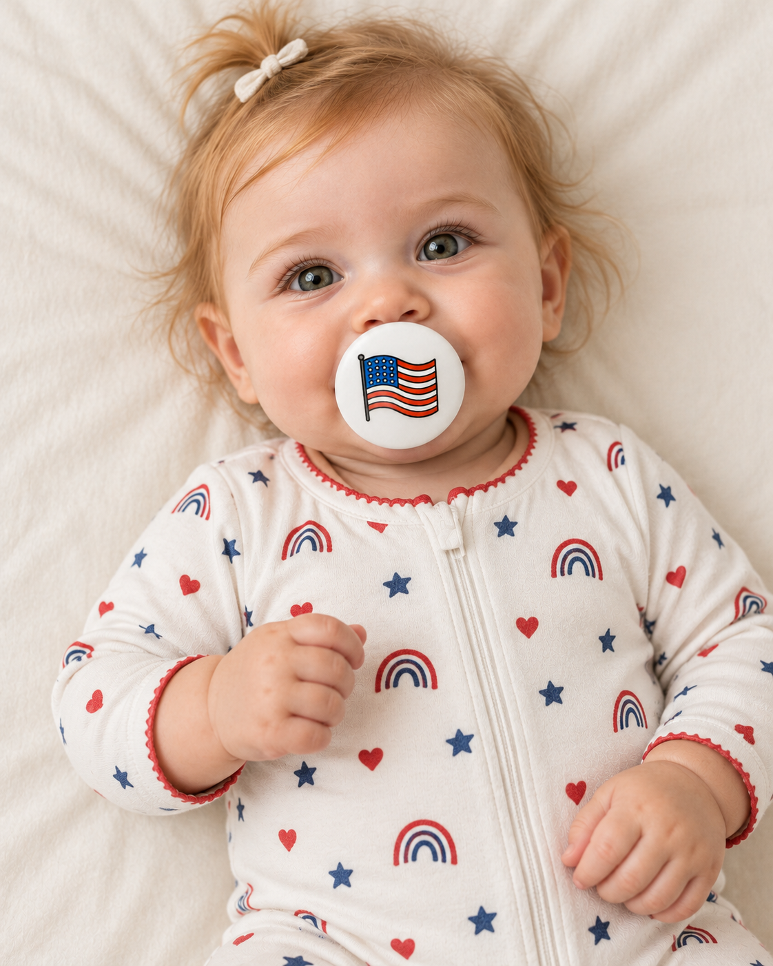 USA pacifier cover lifestyle photo
